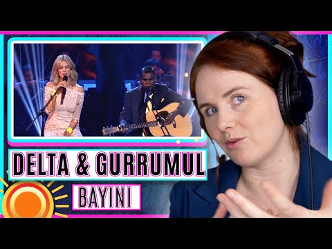 Vocal Coach reacts to Delta And Gurrumul Perform Bayini: The Voice Australia Season 2