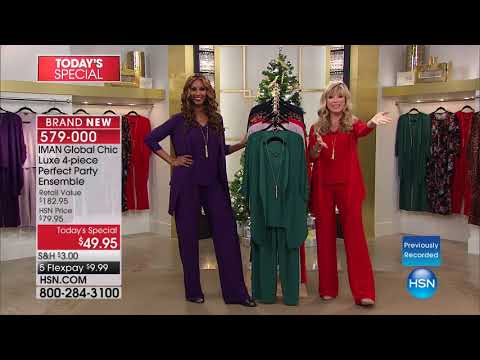 HSN | IMAN Global Chic Fashions 11.11.2017 - 06 AM