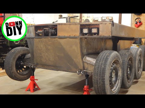 LED Lights & Upper Hull - Tracked Amphibious Vehicle Build Ep. 17