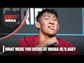 What were you doing when you were Raul Rosas Jr.'s age? | UFC 282 Pre-Show