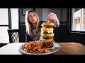 The Bunganut Pig's Stacked Burger Challenge