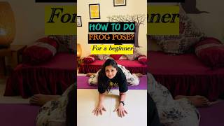 Frog pose (Mandukasana) For Beginners! #shorts #viralshorts #trending #youtubeshorts #yoga