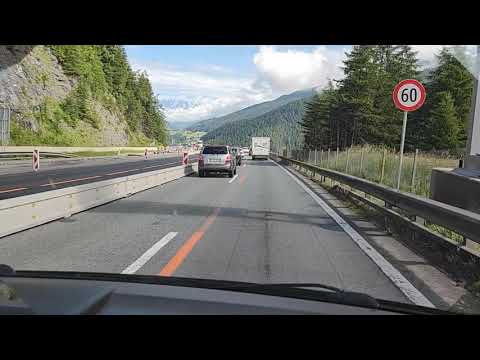 Brennerautobahn A13 Juli 2021