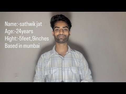 Sathwik Jat intro video