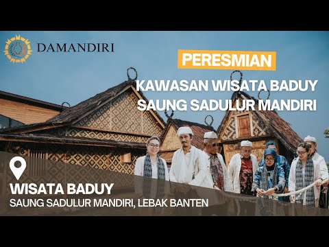 Peresmian Saung Sadulur Damandiri