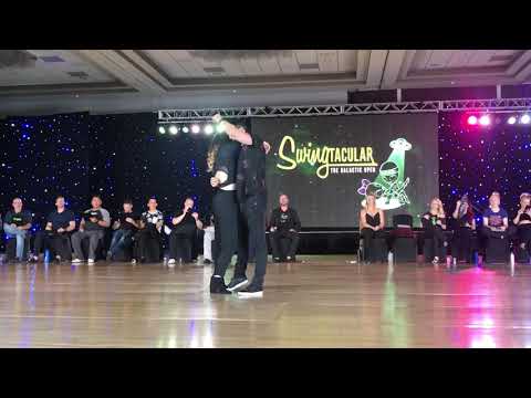 Swingtacular 2019 Champions JnJ - Jordan Frisbee and Alyssa Glanville 1st Place