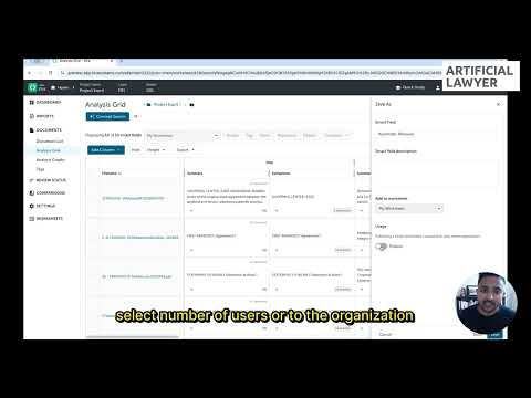 AL TV Product Walk Through: Kira Contract AI Litera
