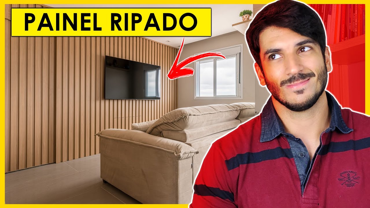 PAINEL RIPADO - 18 MANEIRAS DE COMO FAZER PAINEL RIPADO PARA ECONOMIZAR DINHEIRO