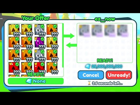 *ONLY HUGE CAT TRADES* PET SIMULATOR X TRADING - Roblox