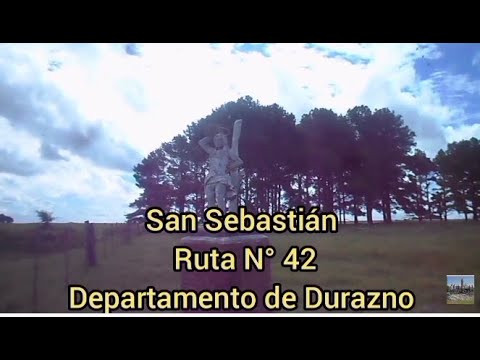 SAN SEBASTIÁN - ESCULTOR JOSÉ MOREIRA MORÁN - SAUCE DEL YÍ, DURAZNO - La Macana "Corazón del Mundo"