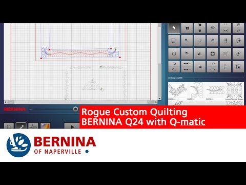 BERNINA Q24 and Q-matic: Rogue Custom Quilting