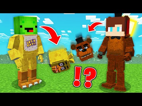 muzin - JJ And Mikey BECAME FNAF in Minecraft Maizen