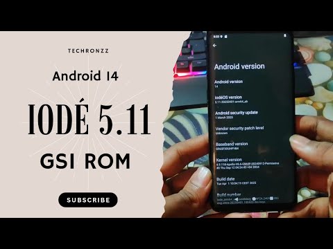 Iodé 5.11 GSI Rom for Any Android Ft. Samsung Galaxy S9 Plus #gsi #android14 #iode #gsiroms