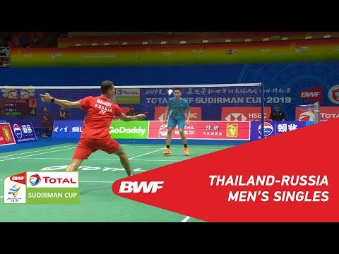 G1 | MS | Kantaphon WANGCHAROEN (THA) vs. Vladimir MALKOV (RUS) | BWF 2019