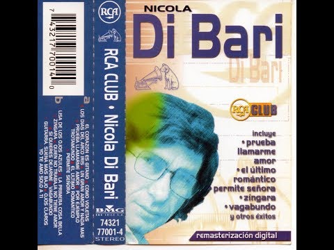 NICOLA DI BARI - RCA CLUB 18 GRANDES ÉXITOS EN ESPAÑOL (2000) CASSETTE FULL ALBUM