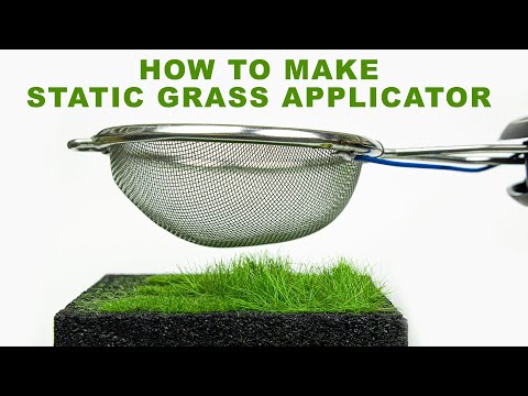 How to Make Static Grass Applicator | Scale Modelling | Diorama