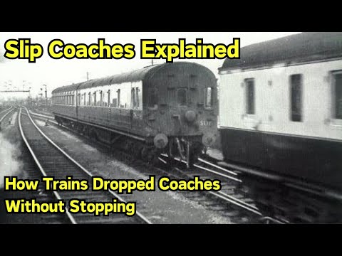 Slip Coaches Explained: How Trains Dropped Coaches Without Stopping #gwr #coaches #fyp #railway