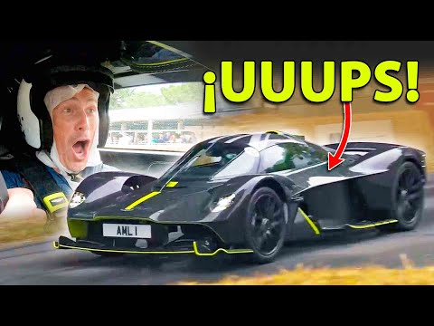 ¡Casi CHOCO en un Aston Martin Valkyrie!