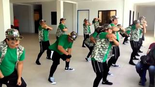 hiphop dance rehearsal