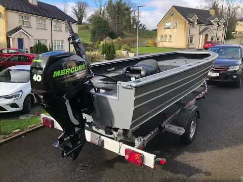 DIY aluminium boat build