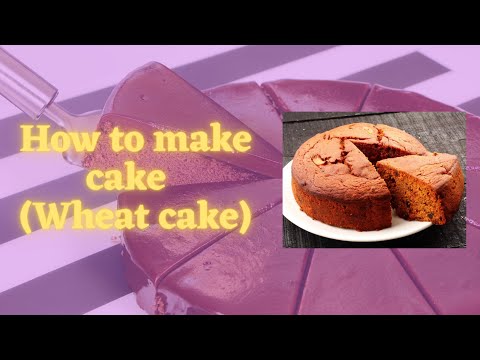 How to make cake 🍰 | Home cake | wheat cake | feat: Isha