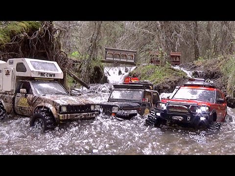 Scale Town Cabin on the river  - RC CWR