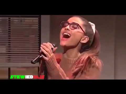 Ariana Grande cantando I Will Always Love You (Whitney Houston) programa SATURDAY NIGHT LIVE