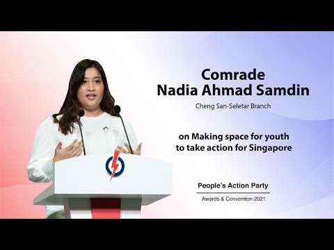 Comrade Nadia Ahmad Samdin on making space for our youth to take action for a better Singapore.
