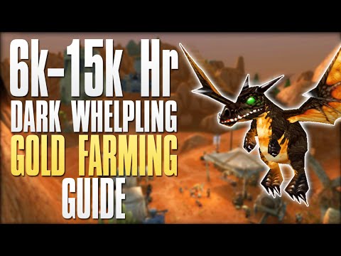 WoW Gold Farming: How To Farm Dark Whelpling! 7.0.3 6k-15k Gold Hour Group Farming Tutorial!