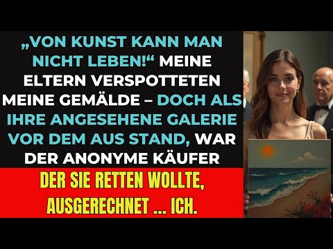 Sie hielten meine Kunst für wertlos. Doch dann wurde ich ihre letzte Hoffnung