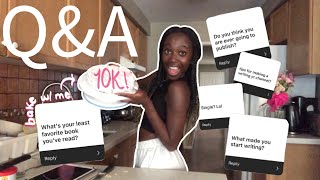 10K Q&A + bake a cake with me!!