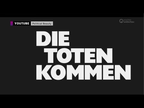 Die Toten kommen: Künstler beerdigen Flüchtlinge | wochenwebschau