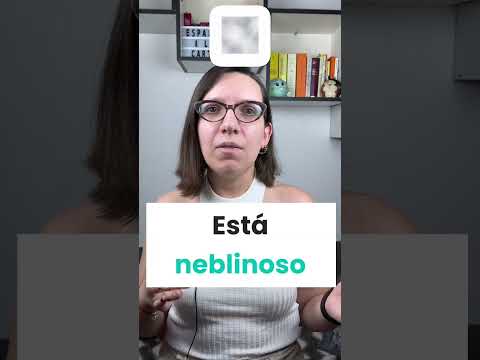 ¿Cómo HABLAR DEL CLIMA en español? | Vocabulario básico #short #shorts #spanish #spanishwords