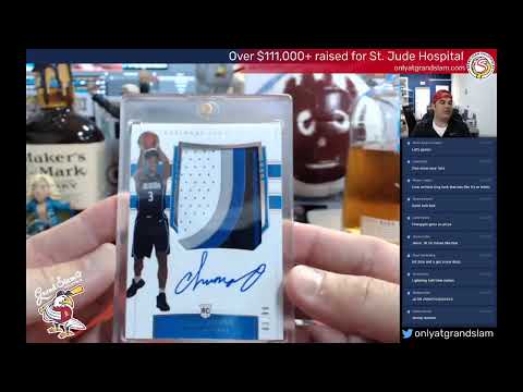 2019-20 Panini National Treasures Personal Box Break