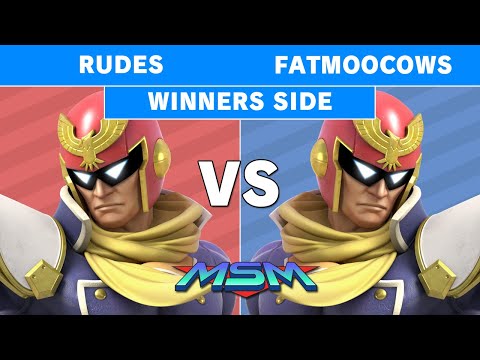 MSM 201 - Rudes (Capt. Falcon) vs Fatmoocows (Captain Falcon) Winners Pools - Smash Ultimate