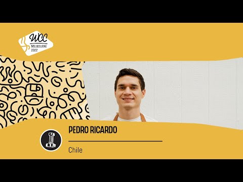 Pedro Ricardo, Chile — 2022 World Barista Championship: Round One