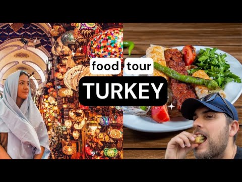 turkey food tour 🇹🇷 | exploring the iconic city of istanbul