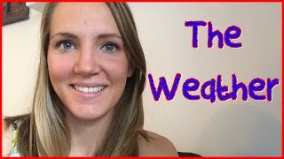 Talk about the weather in Norwegian