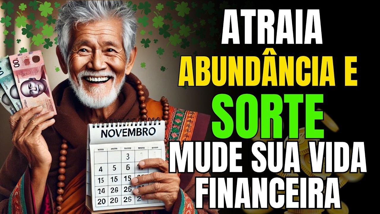 8 Números da Sorte para NOVEMBRO 2024 | VÃO MUDAR sua Vida | Sabedoria Budista