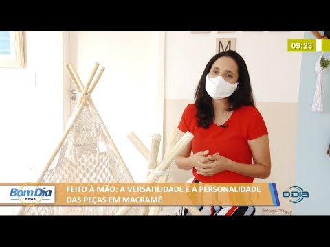 Versatillidade e personalidade das peças em macramê feitas í  mão 31 05 2021