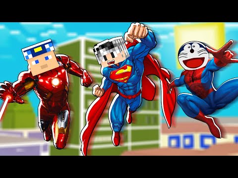 WHY DID WE BECOME SUPERHEROES? - Minecraft