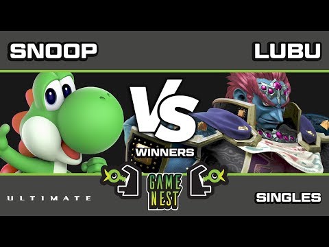 Game Nest Smash It Up: Sugoi | Snoop (Yoshi) vs Lubu (Ganondorf) - Winners Round 4