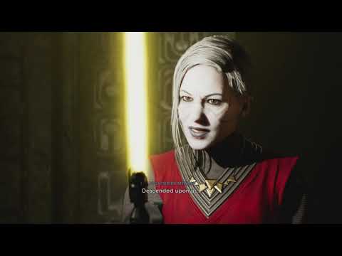 Star Wars Jedi: Fallen Order - Chapter 5: "I'm Cal Kestis" Meets Nightsister Merrin Cutscene (2019)