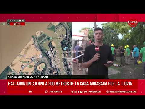 A body was found 200 meters from the house swept away by the rain - ELONCE - 19/02/2026