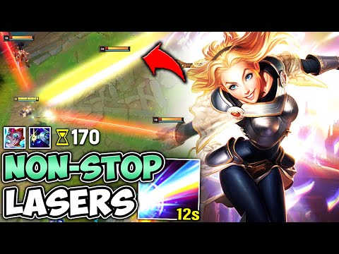 Lux but I have 170 ability haste and my Laser has no cooldown