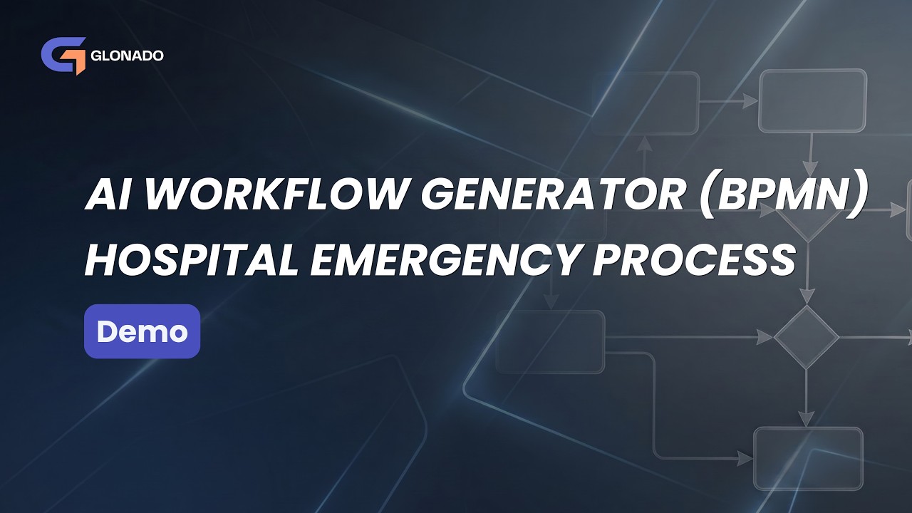 AI Workflow Generator — Hospital Emergency Process from Plain Text