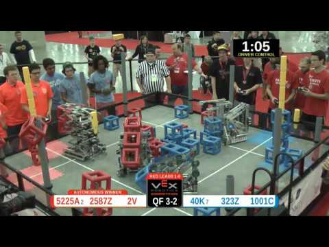 2015 VRC Sci QF3-2 - 5225A 2587Z 2V vs 40K 323Z 1001C - 92 to 68 - VEX Worlds 2015