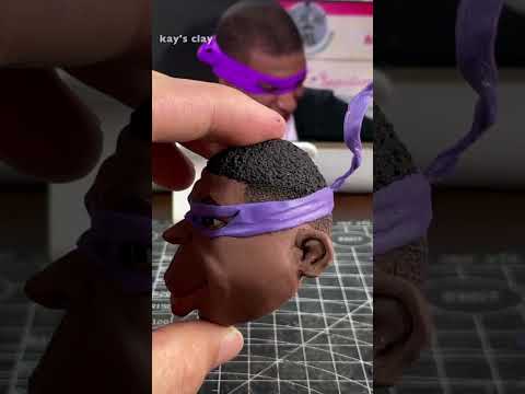 How to make cartoon characters from clay | Kylian Mbappé
