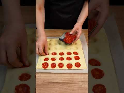 100 pieces per minute! Puff pastry appetizer perfect for any event!