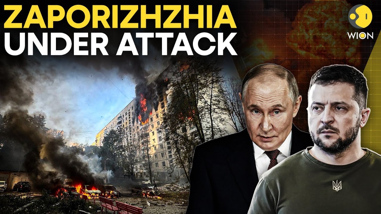 Russia-Ukraine War LIVE: Putin Launches Fresh Assault on Zaporizhzhia, 19 Injured | WION